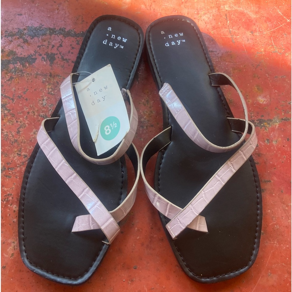 A new day target lilac felicity summer sandals ladies 8.5 slip on casual 11
